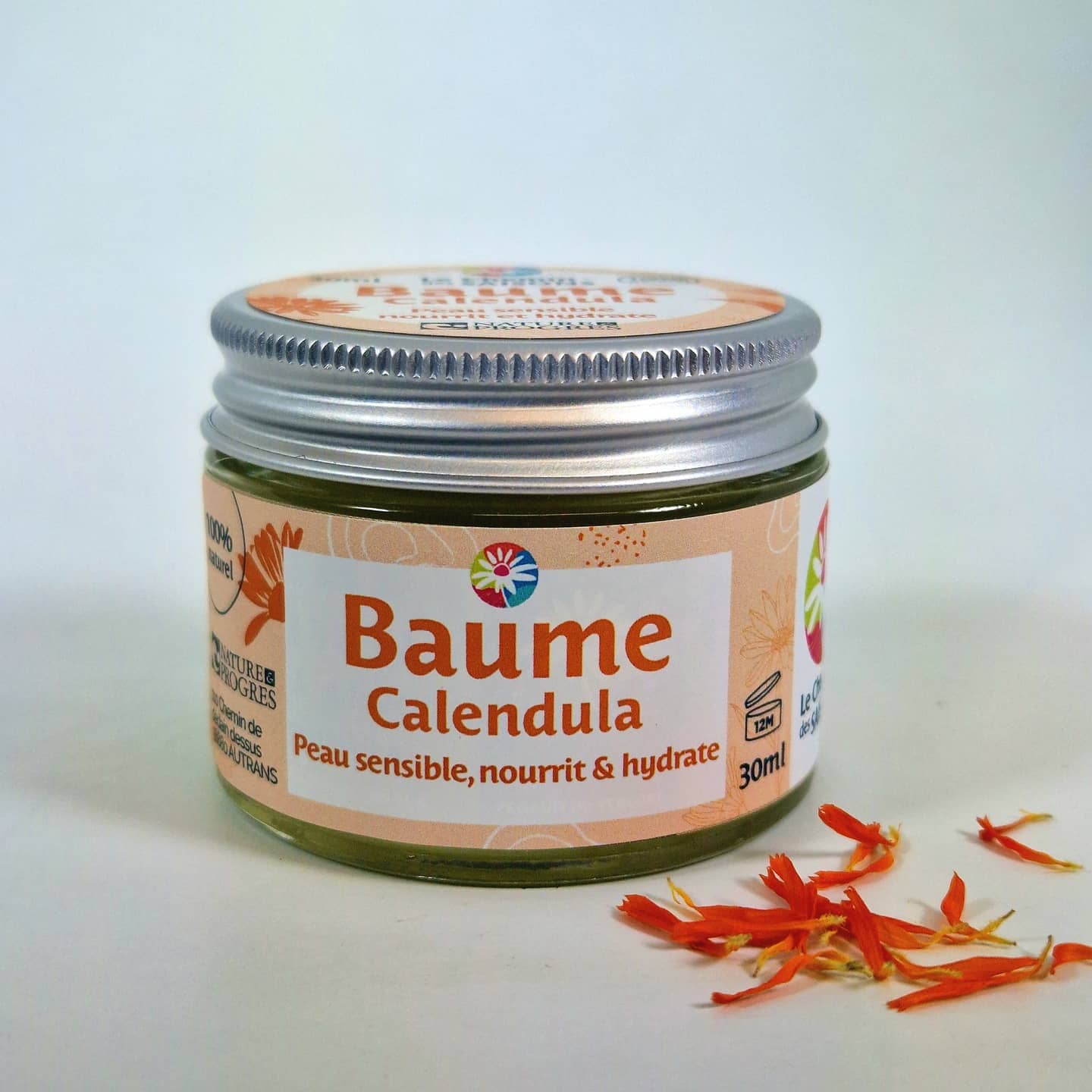 baume hydratant et apaisant au calendula