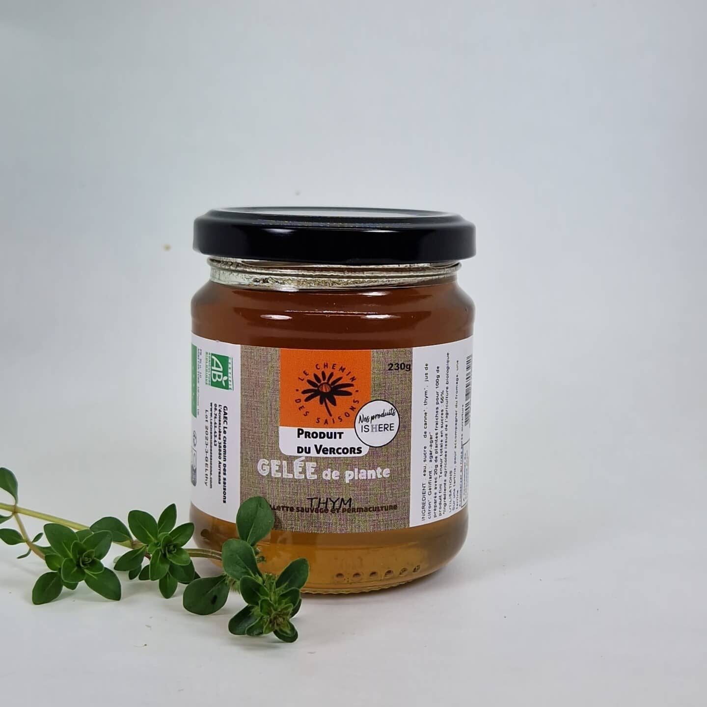 gelée de thym bio