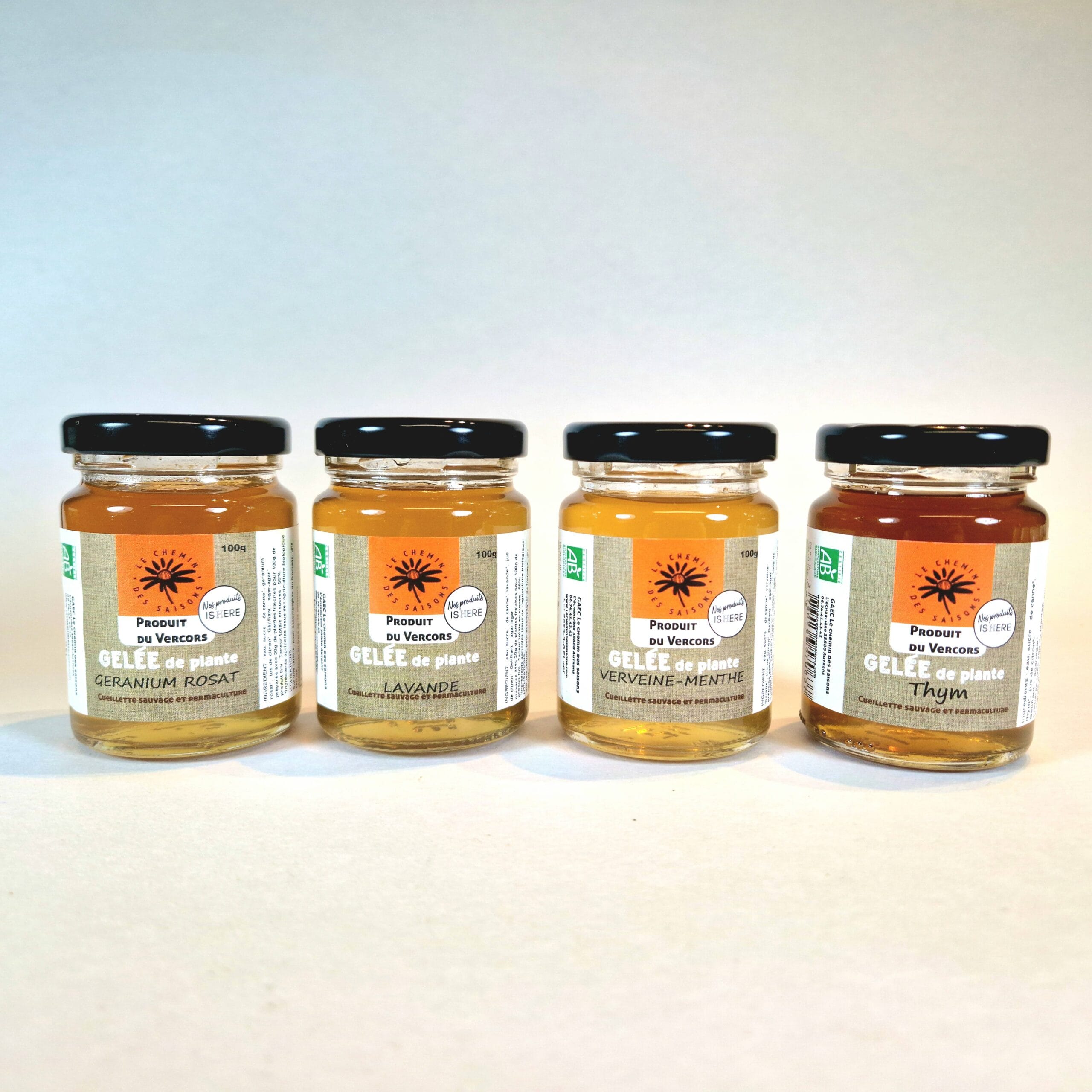 sachet découverte saveurs sucrées. plantes aromatiques cultivées dans le Vercors. bio.